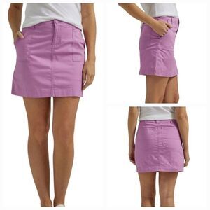 🔺️NWT Lee Lavender Mid-Rise Skort Size 22